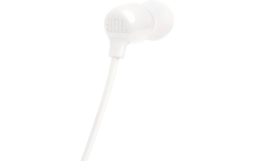 Écouteurs sans fil JBL Tune 135BT, Blanc - Bluetooth