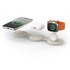 Chargeur MagSafe Pliable pour iPhone - Satechi OntheGo 3-en-1 - Blanc