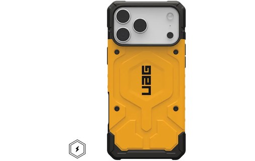 Coque MagSafe pour iPhone 17 Pro Max - UAG Pathfinder - Jaune
