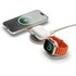 Chargeur MagSafe Pliable pour iPhone - Satechi OntheGo 3-en-1 - Blanc