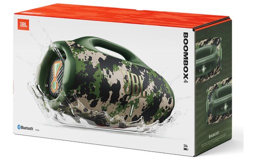 Enceinte Bluetooth portable JBL Boombox 4 - Camouflage