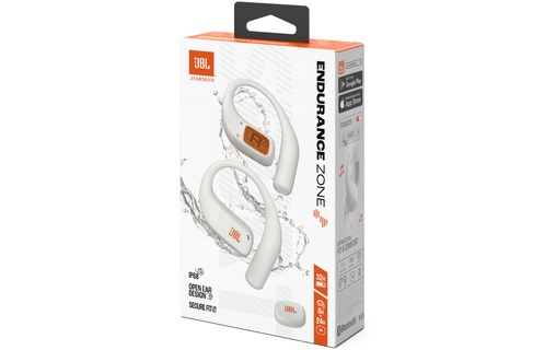 Écouteurs sport JBL Endurance Zone, Blanc - Bluetooth