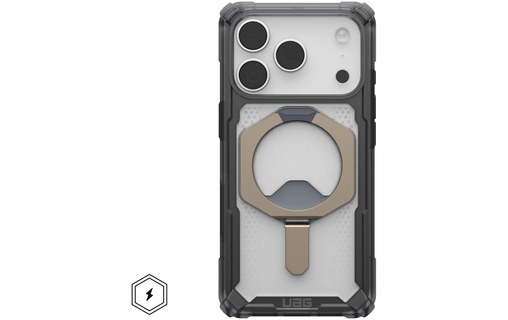 Coque MagSafe pour iPhone 17 Pro - UAG Plasma XTE - Titane