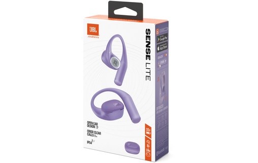 Écouteurs sans fil JBL Sense Lite, Violet - Bluetooth