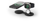 Chargeur MagSafe Pliable pour iPhone - Satechi OntheGo 2-en-1 - Noir