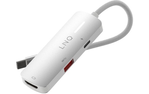 Hub USB-C 3-en-1 - LinQ ProConnect - HDMI, USB-A, USB-C