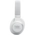 Casque Bluetooth JBL Live 770NC à réduction de bruit, Blanc