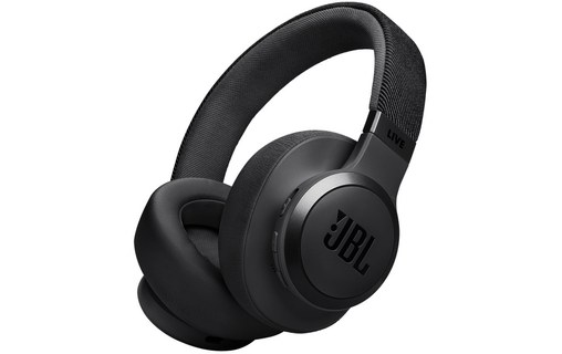 Casque Bluetooth JBL Live 770NC à réduction de bruit, Noir