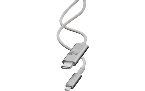 Câble USB-C vers DisplayPort 1.4 - LinQ - 8K @ 60Hz - 2 m - Gris