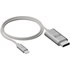 Câble USB-C vers DisplayPort 1.4 - LinQ - 8K @ 60Hz - 2 m - Gris