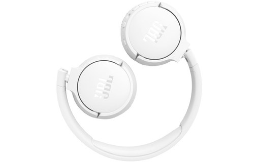 Casque Bluetooth JBL Tune 670NC à réduction de bruit, Blanc