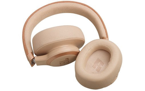 Casque Bluetooth JBL Live 770NC à réduction de bruit, Sable