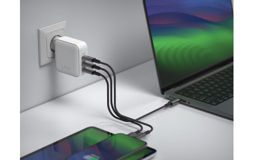 Chargeur USB-C 140 W - LinQ ProCharge - Blanc