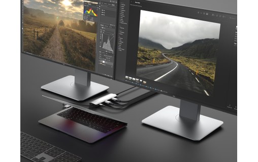 Station d'accueil - LinQ 7-en-1 D2 Pro - Gris