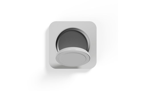 Station de charge 15 W Compatible MagSafe - LinQ Dual-Position - Blanc