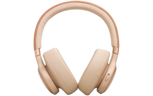 Casque Bluetooth JBL Live 770NC à réduction de bruit, Sable