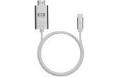 Câble USB-C vers HDMI 2.1 - LinQ - 8K @ 60Hz - 2 m - Gris
