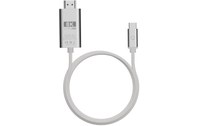 Câble USB-C vers HDMI 2.1 - LinQ - 8K @ 60Hz - 2 m - Gris