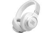 Casque Bluetooth JBL Live 770NC à réduction de bruit, Blanc