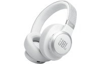 Casque Bluetooth JBL Live 770NC à réduction de bruit, Blanc
