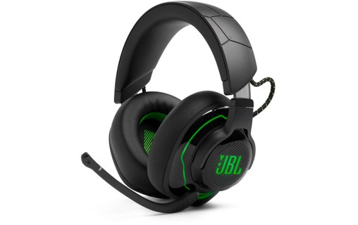 Casque gaming sans fil JBL Quantum 910X Noir, Vert - Bluetooth