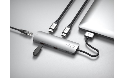 Station d'accueil - LinQ 7-en-1 D2 Pro - Gris