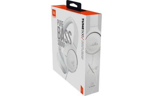 Casque JBL Tune 500, Blanc