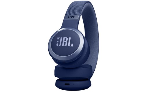 Casque Bluetooth JBL Live 670NC à réduction de bruit, Bleu