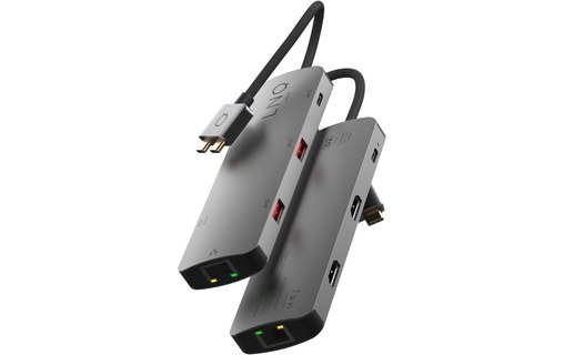 Station d'accueil - LinQ 7-en-1 D2 Pro - Gris