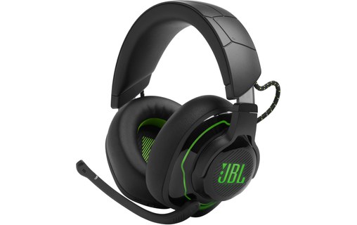 Casque gaming sans fil JBL Quantum 910X Noir, Vert - Bluetooth