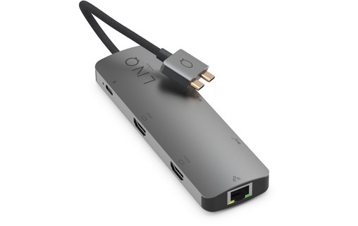 Station d'accueil - LinQ 7-en-1 D2 Pro - Gris