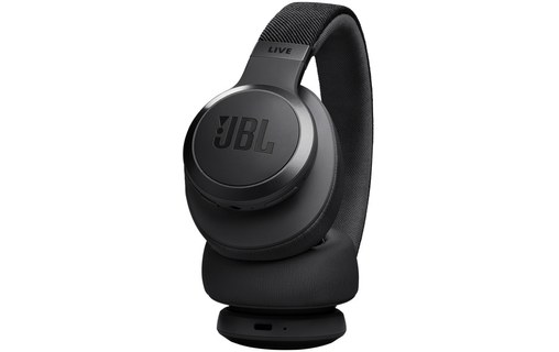 Casque Bluetooth JBL Live 770NC à réduction de bruit, Noir