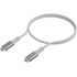 Câble USB-C - LinQ ProCable USB4 - 240 W 40 Gbit/s - 1 m - Blanc
