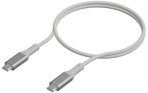 Câble USB-C - LinQ ProCable USB4 - 240 W 40 Gbit/s - 1 m - Blanc