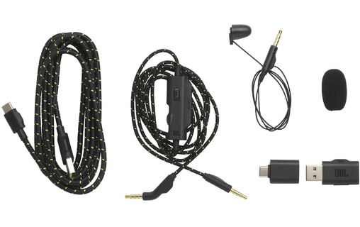 Casque gaming sans fil JBL Quantum 910X Noir, Vert - Bluetooth