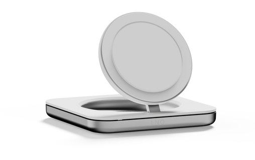 Station de charge 15 W Compatible MagSafe - LinQ Dual-Position - Blanc