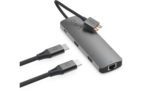 Station d'accueil - LinQ 7-en-1 D2 Pro - Gris