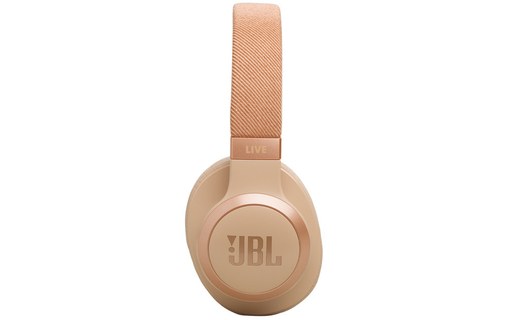 Casque Bluetooth JBL Live 770NC à réduction de bruit, Sable