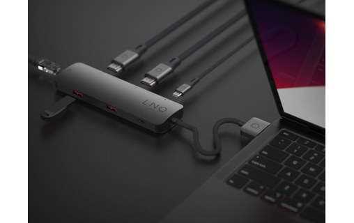 Station d'accueil - LinQ 7-en-1 D2 Pro - Gris