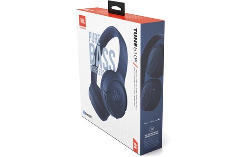 Casque Bluetooth JBL Tune 510BT, Bleu