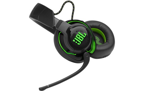 Casque gaming sans fil JBL Quantum 910X Noir, Vert - Bluetooth