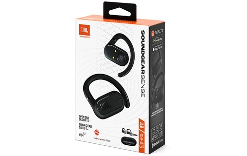 Écouteurs sans fil JBL Soundgear Sense, Noir - Bluetooth