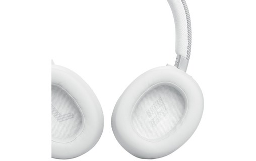 Casque Bluetooth JBL Live 770NC à réduction de bruit, Blanc