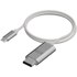 Câble USB-C vers DisplayPort 1.4 - LinQ - 8K @ 60Hz - 2 m - Gris