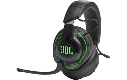 Casque gaming sans fil JBL Quantum 910X Noir, Vert - Bluetooth