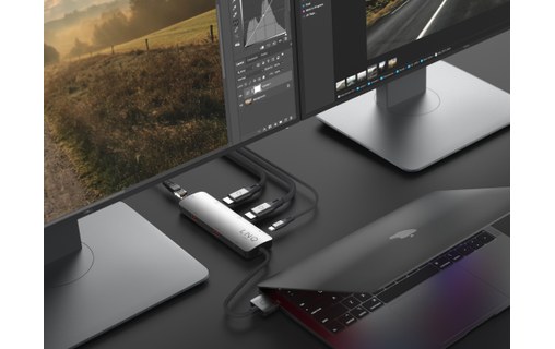 Station d'accueil - LinQ 7-en-1 D2 Pro - Gris