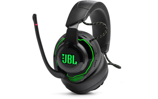 Casque gaming sans fil JBL Quantum 910X Noir, Vert - Bluetooth