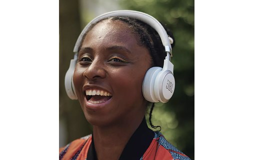 Casque Bluetooth JBL Live 670NC à réduction de bruit, Blanc