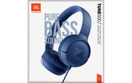 Casque JBL Tune 500, Bleu