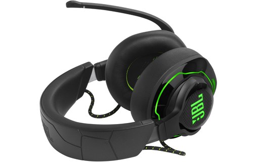Casque gaming sans fil JBL Quantum 910X Noir, Vert - Bluetooth